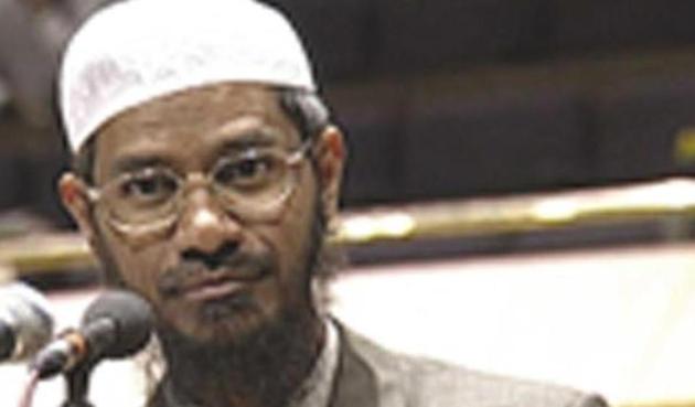 Televangelist Zakir Naik(HT FILE PHOTO) Televangelist Zakir Naik(HT FILE PHOTO)
