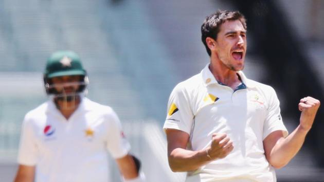 Mitchell Starc picked up four wickets as Australia clinched a magnificent innings and 18-run victory over Pakistan in Melbourne to take an unbeatable 2-0 lead in the three-Test series.(Getty Images) Mitchell Starc picked up four wickets as Australia clinched a magnificent innings and 18-run victory over Pakistan in Melbourne to take an unbeatable 2-0 lead in the three-Test series.(Getty Images)