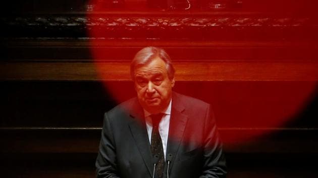 United Nations Secretary General-designate Antonio Guterres will become the first onetime head of government to lead the UN, succeeding South Korea’s Ban Ki-moon for a five-year term.(Reuters file photo) United Nations Secretary General-designate Antonio Guterres will become the first onetime head of government to lead the UN, succeeding South Korea’s Ban Ki-moon for a five-year term.(Reuters file photo)