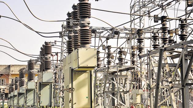 File photo of a power supply facility in India.(HT Photo)