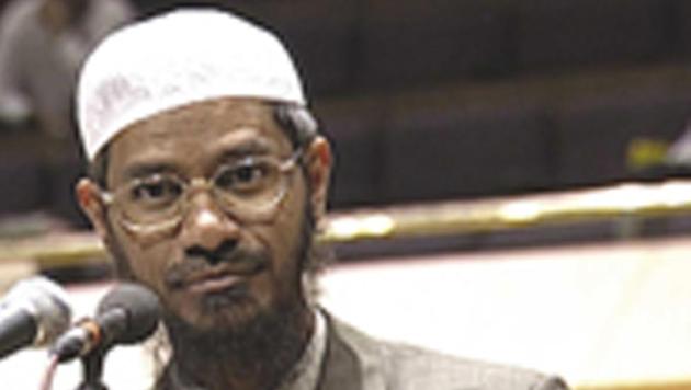 Controversial preacher Zakir Naik.(HT Photo) Controversial preacher Zakir Naik.(HT Photo)