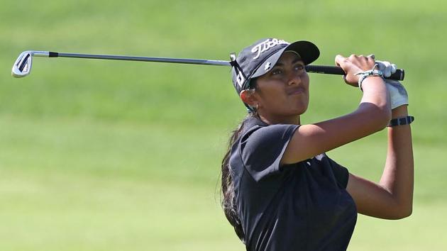 Aditi Ashok has established herself as a future star in the world of golf in 2016.(AFP)