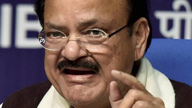 Union Minister for urban development, M Venkaiah Naidu at a press conference in New Delhi on Thursday. (PTI) Union Minister for urban development, M Venkaiah Naidu at a press conference in New Delhi on Thursday. (PTI)