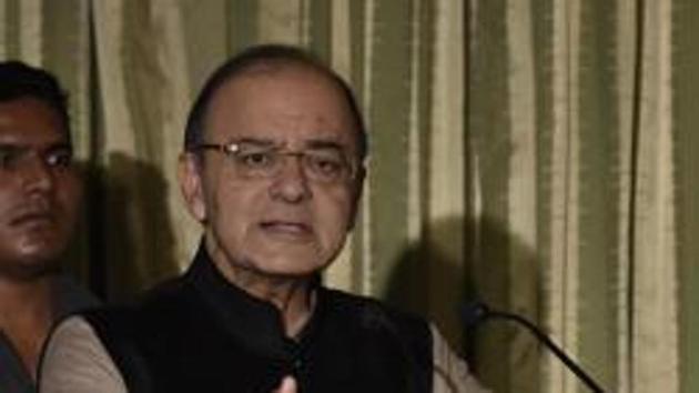 2016 has been significant and historic as we amended treaties with Mauritius, Cyprus and Singapore, Finance Minister Arun Jaitley said.(HT PHOTO)