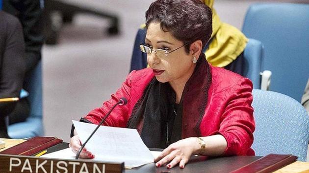 File photo of Maleeha Lodhi, Pakistan’s permanent representative to the United Nations.(Twitter) File photo of Maleeha Lodhi, Pakistan’s permanent representative to the United Nations.(Twitter)