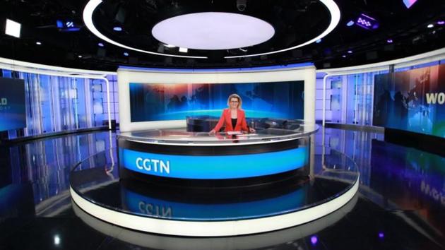 State-run China Central Television (CCTV) has been rebranded as a global “soft power” network to extend Beijing’s influence.(Courtesy CGTN)