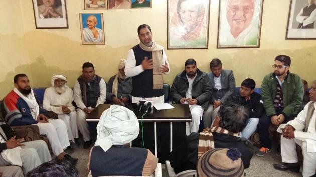 Congress leader and former Haryana minister, Chaudhry Aftab Ahmed, on Sunday pitched for a ban on sale and consumption of liquor across the state, terming it one of the reasons for increasing ‘anti-social’ and ‘criminal’ activities, including crime against women. Congress leader and former Haryana minister, Chaudhry Aftab Ahmed, on Sunday pitched for a ban on sale and consumption of liquor across the state, terming it one of the reasons for increasing ‘anti-social’ and ‘criminal’ activities, including crime against women.