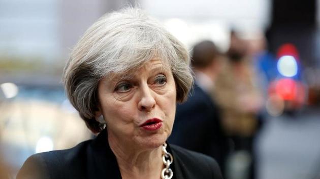 Britain's Prime Minister Theresa May arrives at a European Union leaders summit in Brussels, Belgium on December 15, 2016. (Reuters) Britain's Prime Minister Theresa May arrives at a European Union leaders summit in Brussels, Belgium on December 15, 2016. (Reuters)