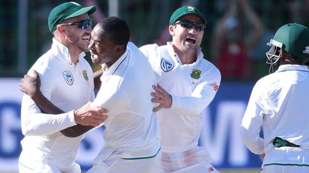 Kagiso Rabada, Kyle Abbott and Vernon Philander will enjoy bowling on the Cape Town wicket as they aim to seal the series against Sri Lanka. (AFP) Kagiso Rabada, Kyle Abbott and Vernon Philander will enjoy bowling on the Cape Town wicket as they aim to seal the series against Sri Lanka. (AFP)