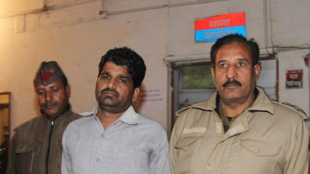 A 42-year-old man allegedly shot dead a couple with his countrymade weapon at New Shanti Nagar near NH-24 in Ghaziabad on Sunday afternoon. (Sakib Alit/HT) A 42-year-old man allegedly shot dead a couple with his countrymade weapon at New Shanti Nagar near NH-24 in Ghaziabad on Sunday afternoon. (Sakib Alit/HT)