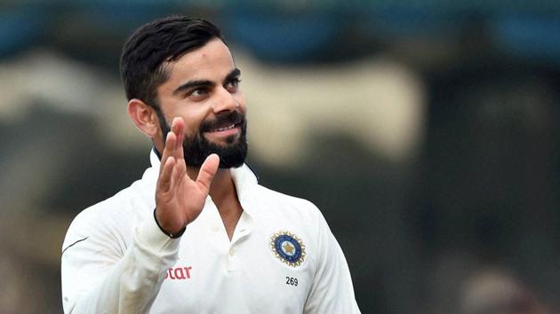 Indian Test skipper Virat Kohli took to Instagram on Sunday to wish his followers on the occasion of New Year 2017. (PTI) Indian Test skipper Virat Kohli took to Instagram on Sunday to wish his followers on the occasion of New Year 2017. (PTI)