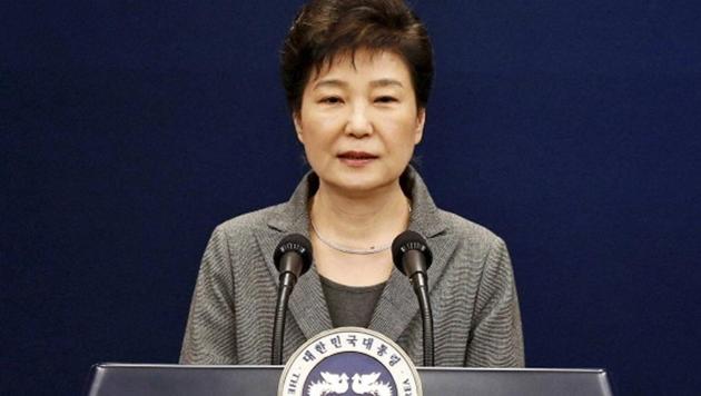 In this November 29 photo, South Korean President Park Geun-hye makes a televised live address in Seoul, South Korea. (AP) In this November 29 photo, South Korean President Park Geun-hye makes a televised live address in Seoul, South Korea. (AP)