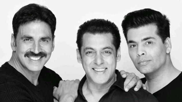 Salman Khan and Akshay Kumar join forces for a film to be produced by Karan Johar (BeingInTouch app) Salman Khan and Akshay Kumar join forces for a film to be produced by Karan Johar (BeingInTouch app)