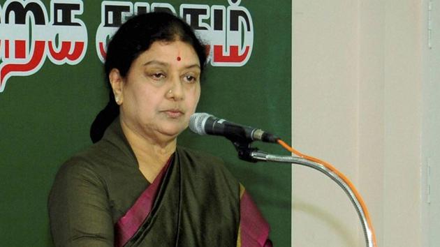 AIADMK party general secretary Sasikala Natarajan.(PTI File Photo)