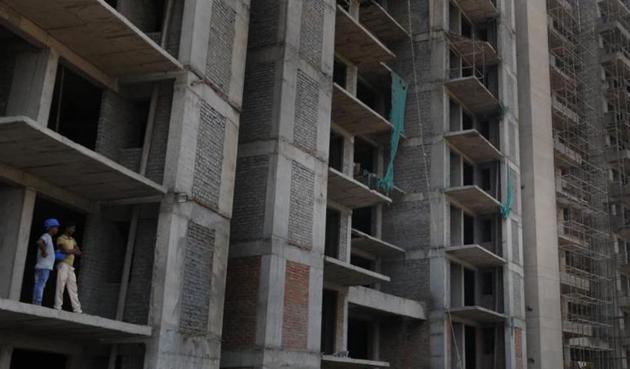 Due to a slowdown in the realty sector, builders were unable to complete their projects, affecting lakhs of homebuyers.(HT Photo) Due to a slowdown in the realty sector, builders were unable to complete their projects, affecting lakhs of homebuyers.(HT Photo)