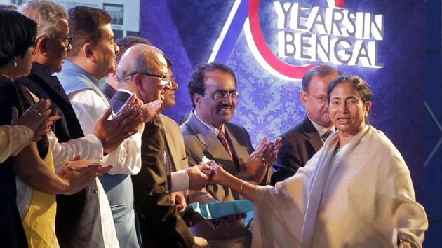 Chief minister Mamata Banerjee at the inauguration of the Exide factory in Haldia on Monday. Chief minister Mamata Banerjee at the inauguration of the Exide factory in Haldia on Monday.