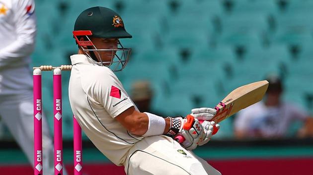 Warner got going with five boundaries in two overs as he punished some wayward fast bowling from Pakistan. (REUTERS)