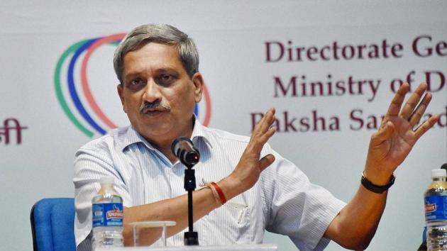 Defence minister Manohar Parrikar addresses during ''Swachhta Pakhwada'' in New Delhi on January 3. (PTI Photo) Defence minister Manohar Parrikar addresses during ''Swachhta Pakhwada'' in New Delhi on January 3. (PTI Photo)