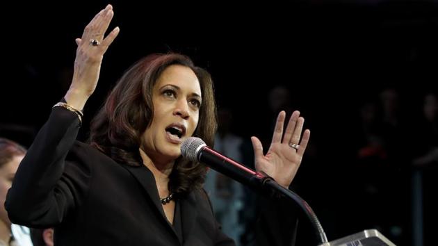 Kamala Harris, whose mother was from India and father from Jamaica, was sworn in on Tuesday as the Senator from California. (AP File Photo) Kamala Harris, whose mother was from India and father from Jamaica, was sworn in on Tuesday as the Senator from California. (AP File Photo)