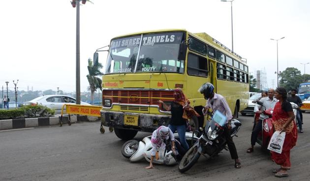 The report mentioned Bhopal as the city with the third highest number of traffic accident deaths among 53 mega cities in India. (Praveen Bajpai/ HT file) The report mentioned Bhopal as the city with the third highest number of traffic accident deaths among 53 mega cities in India. (Praveen Bajpai/ HT file)