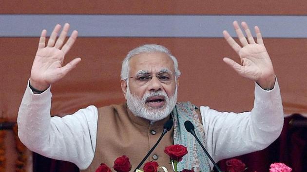 If the BJP wins UP, it will provide a huge boost to Modi’s policy measure and will make him stronger at the Centre to continue with his disruptive policies; if it loses, it will be interpreted as a rejection of demonetisation, and the Opposition’s morale will shoot up(HT) If the BJP wins UP, it will provide a huge boost to Modi’s policy measure and will make him stronger at the Centre to continue with his disruptive policies; if it loses, it will be interpreted as a rejection of demonetisation, and the Opposition’s morale will shoot up(HT)