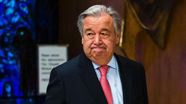 Speaking to his staff on his first day at the UN headquarters after taking over the world body’s reins from Ban Ki-moon, United Nations Secretary-General Antonio Guterres said his election as the UN chief has generated a lot of expectations but he cautioned that there are no miracles. (AFP) Speaking to his staff on his first day at the UN headquarters after taking over the world body’s reins from Ban Ki-moon, United Nations Secretary-General Antonio Guterres said his election as the UN chief has generated a lot of expectations but he cautioned that there are no miracles. (AFP)
