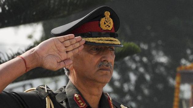 Lt Gen Praveen Bakshi at a wreath-laying ceremony on Vijay Diwas, in Kolkata on December 16. (Subhankar Chakraborty/HT PHOTO) Lt Gen Praveen Bakshi at a wreath-laying ceremony on Vijay Diwas, in Kolkata on December 16. (Subhankar Chakraborty/HT PHOTO)