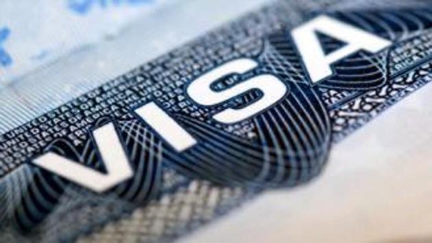 File photo of a US visa.(Courtesy issa.house.gov)