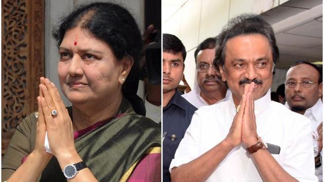 For the present, the two Dravidian rivals, AIADMK’s Sasikala and DMK’s Stalin, have picked up the issue of Jallikattu for immediate attention, given the emotional traction it gains in the state during the harvest festival.(AFP/ V Srinivasulu / Hindustan Times)