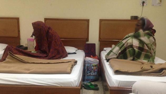 The 25-year-old’s mother and aunt rushed to Delhi five days ago to be by her side. The 25-year-old’s mother and aunt rushed to Delhi five days ago to be by her side.