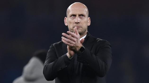Jaap Stam will return to Old Trafford after a long time when his team Reading face Manchester United FC in FA Cup. (REUTERS) Jaap Stam will return to Old Trafford after a long time when his team Reading face Manchester United FC in FA Cup. (REUTERS)