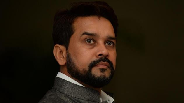 Anurag Thakur will have to step down as Himachal Pradesh Cricket Association (HPCA) chief days after being sacked as the chairman of Board of Control for Cricket in India (BCCI).(AFP)