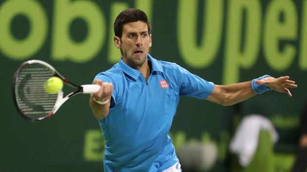 Novak Djokovic eased through to his first semi-final of the season at the Qatar Open after defeating Radek Stepanek. (AFP) Novak Djokovic eased through to his first semi-final of the season at the Qatar Open after defeating Radek Stepanek. (AFP)