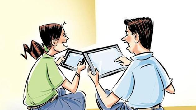 The judges said they would issue a public notice inviting complaints from civic students using the purportedly sub-standard tabs. (HT File Photo) The judges said they would issue a public notice inviting complaints from civic students using the purportedly sub-standard tabs. (HT File Photo)