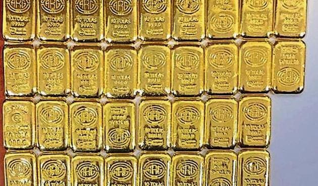 Investigations are currently on to trace the source of the gold. (HT Photo) Investigations are currently on to trace the source of the gold. (HT Photo)