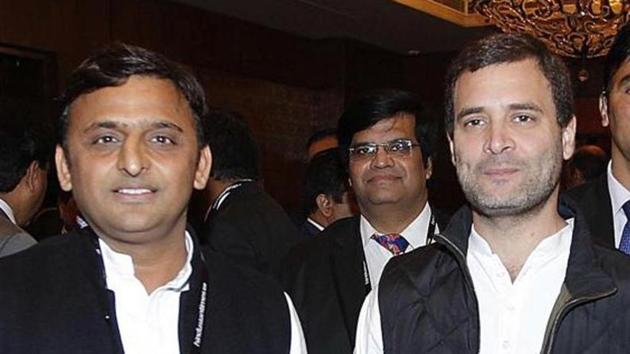 One of the factors that may contribute to the pre-poll is the apparent bonhomie between SP’s Akhilesh Yadav and Congress vice-president Rahul Gandhi. The two are said to share a good rapport and both have often praised each other on different occasions. (HT file photo) One of the factors that may contribute to the pre-poll is the apparent bonhomie between SP’s Akhilesh Yadav and Congress vice-president Rahul Gandhi. The two are said to share a good rapport and both have often praised each other on different occasions. (HT file photo)