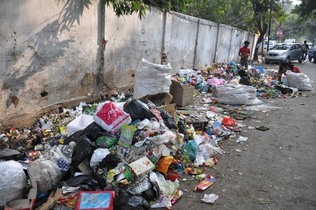 Municipal corporation has identified around 1,000 ragpickers for door-to-door collection of waste. (HT Photo) Municipal corporation has identified around 1,000 ragpickers for door-to-door collection of waste. (HT Photo)