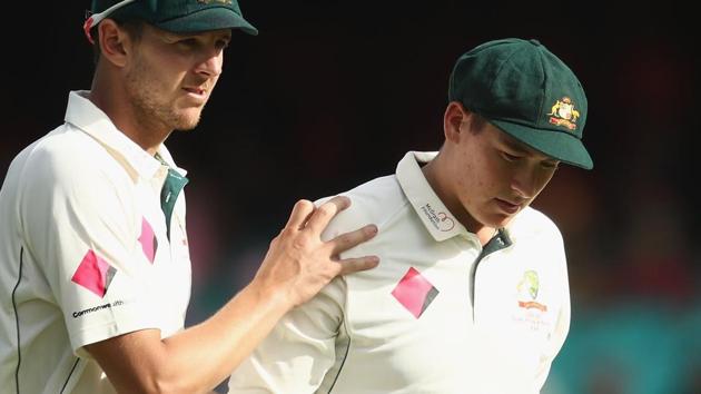 Matt Renshaw withdrew from the Sydney Test after he suffered a blow to the head twice in the game between Australia and Pakistan.(Getty Images)