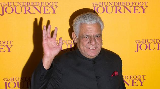 Bollywood actor Om Puri, well-known abroad for his character roles in many hit movies, even internationally, died aged 66 after suffering a heart attack on Friday.(AFP file photo)