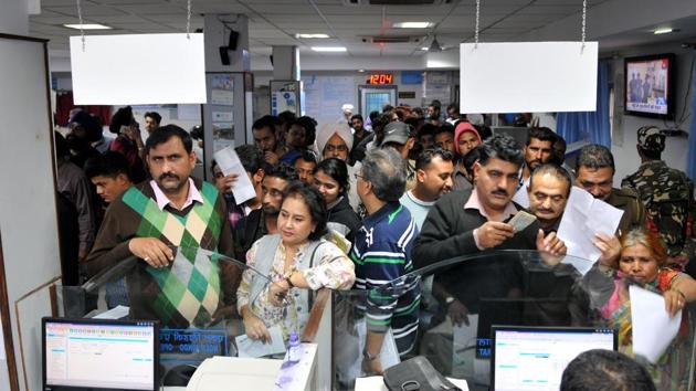 As per the ‘First Advance Estimates of National Income, 2016-17’ released by the Central Statistics Office (CSO), the per capita net national income during 2016-17 is “estimated to be Rs 103,007” at current prices. (HT file photo) As per the ‘First Advance Estimates of National Income, 2016-17’ released by the Central Statistics Office (CSO), the per capita net national income during 2016-17 is “estimated to be Rs 103,007” at current prices. (HT file photo)