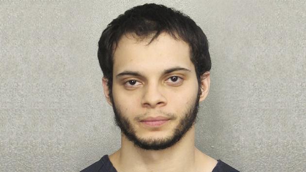 This booking photo provided by the Broward Sheriff’s Office shows suspect Esteban Ruiz Santiago, 26, Saturday, Jan. 7, 2017, in Fort Lauderdale, Fla. Relatives of the man who police say opened fire Friday killing several people and wounding others at a Florida airport report. (AP Photo) This booking photo provided by the Broward Sheriff’s Office shows suspect Esteban Ruiz Santiago, 26, Saturday, Jan. 7, 2017, in Fort Lauderdale, Fla. Relatives of the man who police say opened fire Friday killing several people and wounding others at a Florida airport report. (AP Photo)