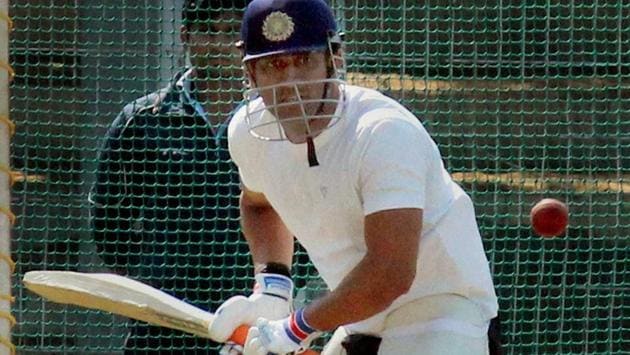 While training during the Jharkhand net sessions at the VCA Stadium in Nagpur (even on the day of the news broke about his retirement from captaincy) Mahendra Singh Dhoni was focused on improving his game, getting himself ready for the England series, one felt. But little did anyone know that he would be featuring in the upcoming series for India as a wicket-keeper batsman and not as skipper. (PTI) While training during the Jharkhand net sessions at the VCA Stadium in Nagpur (even on the day of the news broke about his retirement from captaincy) Mahendra Singh Dhoni was focused on improving his game, getting himself ready for the England series, one felt. But little did anyone know that he would be featuring in the upcoming series for India as a wicket-keeper batsman and not as skipper. (PTI)