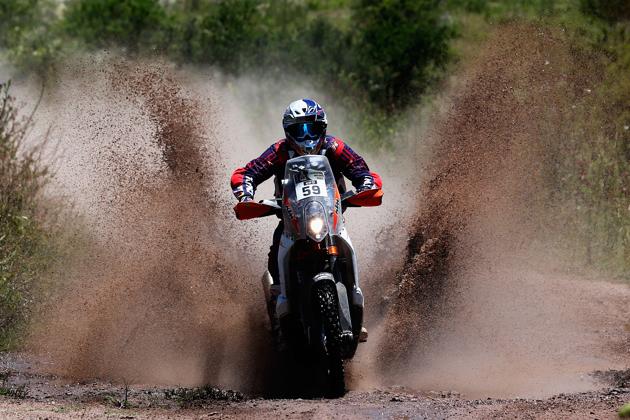 CS Santosh will be aiming for a better show in the seventh stage of the Dakar Rally.(Getty Images)