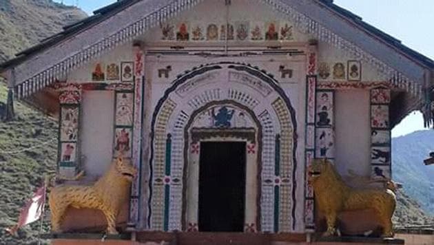 Kukurshi Maharaj temple in Gabela village.(HT Photo) Kukurshi Maharaj temple in Gabela village.(HT Photo)