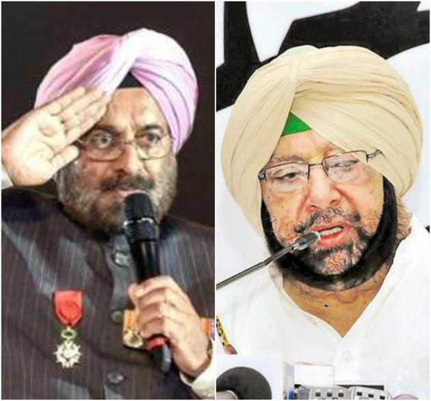 Army chief Gen JJ Singh (retd) is contesting the February 4 Punjab polls against state Congress chief Capt Amarinder Singh from Patiala. (HT Photo) Army chief Gen JJ Singh (retd) is contesting the February 4 Punjab polls against state Congress chief Capt Amarinder Singh from Patiala. (HT Photo)