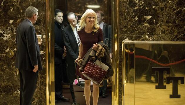 Trump’s senior aide Kellyanne Conway said that any attemptto influence the elections failed and blamed the democratc party for the email leaks. (AP Photo) Trump’s senior aide Kellyanne Conway said that any attemptto influence the elections failed and blamed the democratc party for the email leaks. (AP Photo)