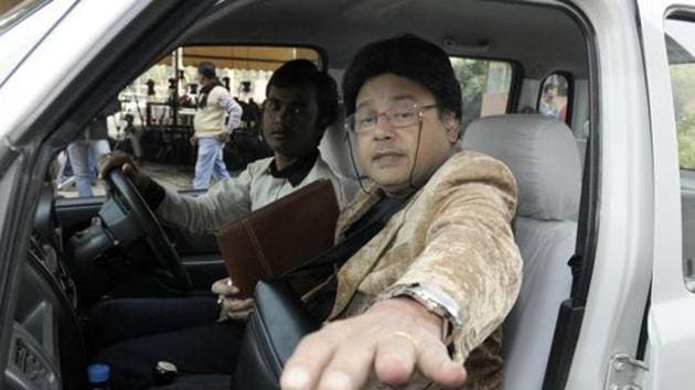 TMC MP Tapas Pal was arrested for his alleged involved in the Rose Valley chit fund scam. (HT Photo) TMC MP Tapas Pal was arrested for his alleged involved in the Rose Valley chit fund scam. (HT Photo)