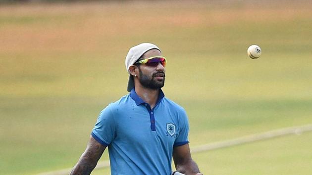 Shikhar Dhawan will face competition from the likes of KL Rahul in the opening slot ahead of the three-match ODI series. (PTI)