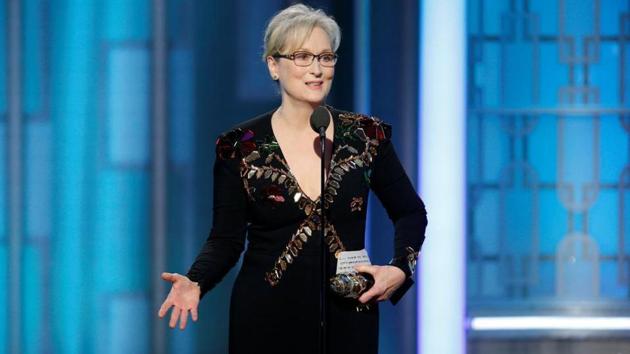 Meryl Streep received Lifetime Achievement Award at Golden Globes 2017. Meryl Streep received Lifetime Achievement Award at Golden Globes 2017.