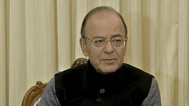 Finance minister Arun Jaitley holds a press conference in New Delhi. (ANI Photo) Finance minister Arun Jaitley holds a press conference in New Delhi. (ANI Photo)